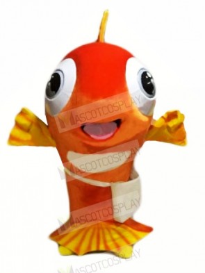 Happy Fish Mascot Costumes Cartoon