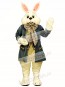 Wendell Blue Rabbit Easter Bunny Mascot Costume