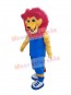 Lion mascot costume