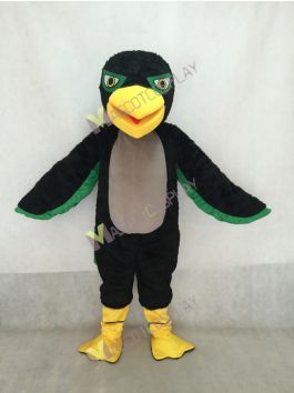 MascotCosplay | Adult Green and Black Hawk / Falcon Mascot Costume ...