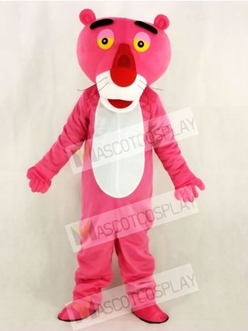 Pink Panther Mascot Costume College