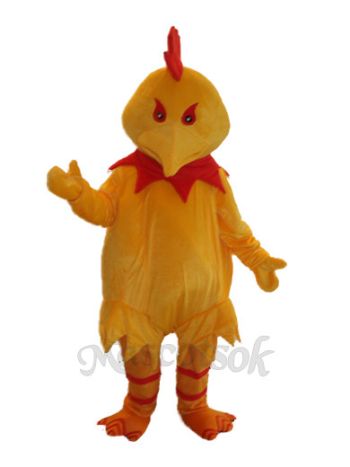 Big Yellow Chicken Adult Mascot Costume 