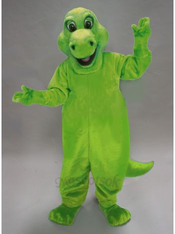 New Green Dinosaur Costume Mascot