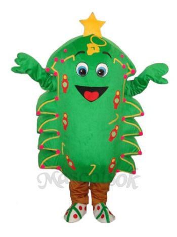 Christmas Tree Mascot Adult Costume 