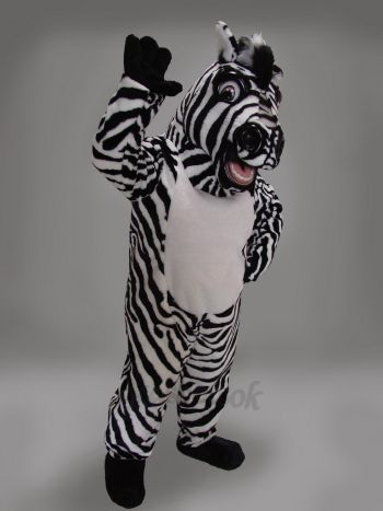 New Zebra Mascot Costume