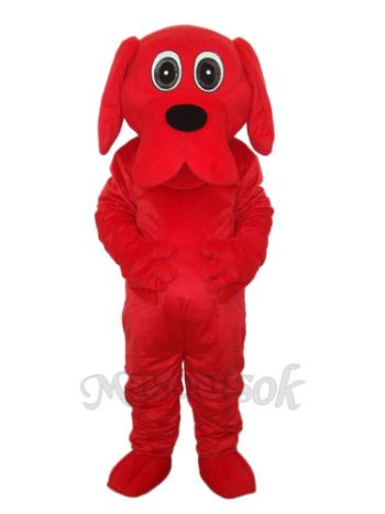 Rooney Red Dog Mascot Adult Costume 