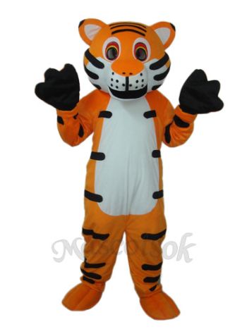 Red Tiger Mascot Adult Costume 