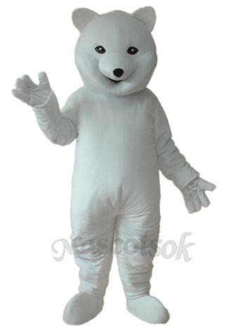 Polar Bear Mascot Adult Costume 