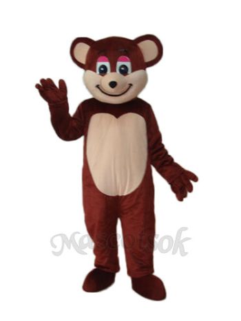 Brown Bear Mascot Adult Costume 