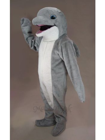 New Grey Dolphin mascot Costume