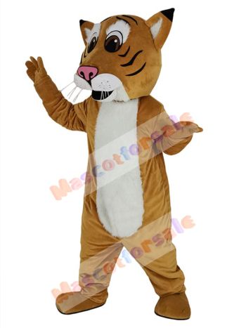 Bobcat mascot costume