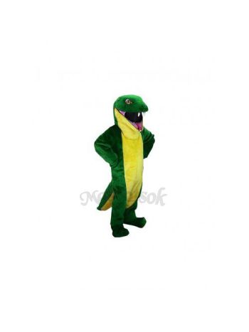 Green Snake Mascot Costume