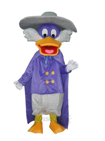 Naughty Purple Duck Adult Mascot Costume 