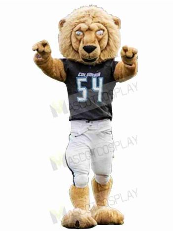 Powerful University Lion Mascot Costume