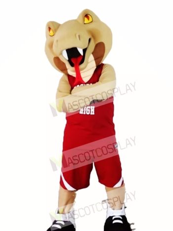 Cee-Cee The Cobra Snake Mascot Costume