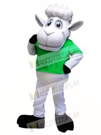 Cute Sheep Mascot Costume