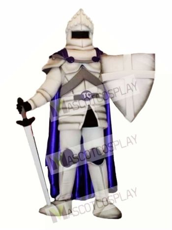 Commander Knight Mascot Costume 
