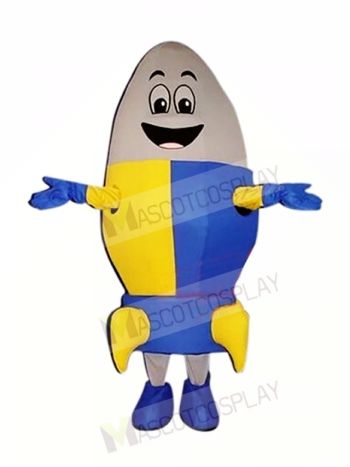 Superb Rocket Mascot Costume 