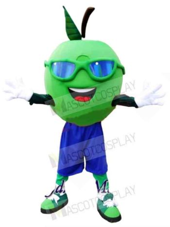 Happy Apple Mascot Costume 