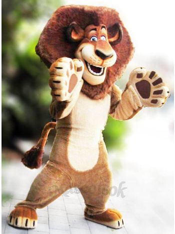 Alex The Lion Mascot Costumes