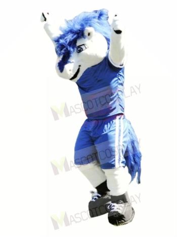 College Sport Horse Mascot Costume Free Shipping 