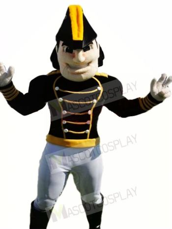 Handsome Commodore Mascot Costume 