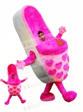 Cotton Mop Mascot Costume