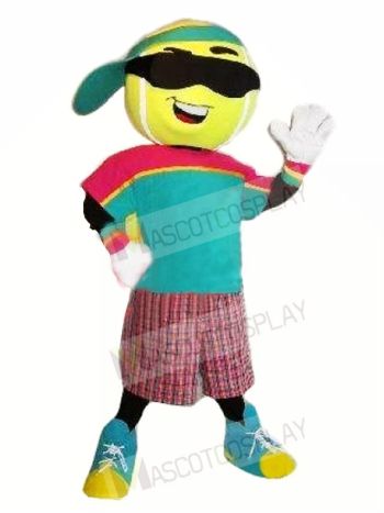 Sport Tennis Ball Mascot Costume 