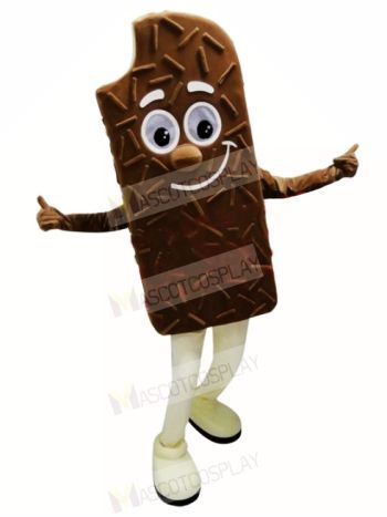Giant Chocolate Ice Cream Mascot Costume 