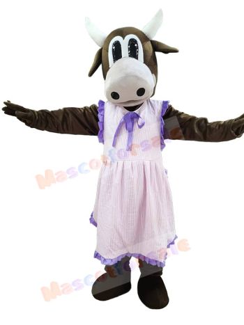 Cattle mascot costume