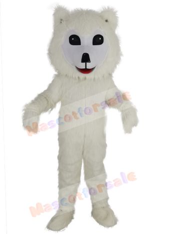 Samoyed Dog mascot costume