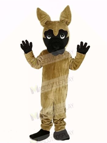 Brown Dane Dog Mascot Costume Animal