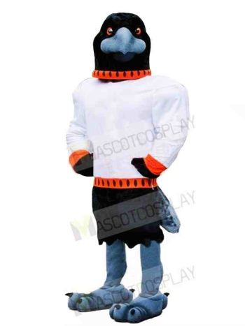 Fierce Sporty Raven Mascot Costume 