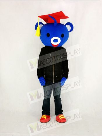 Cute Doctor Bear Mascot Costume College