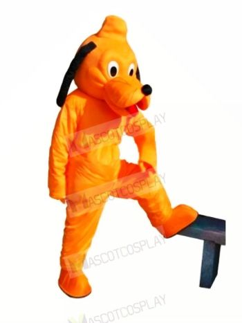 Cute Orange Dog Mascot Costumes Cheap