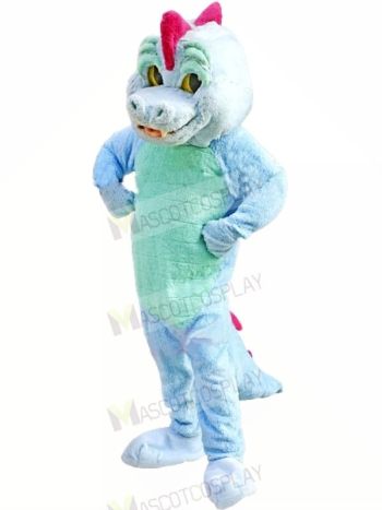 Blue Magic Dragon Mascot Costumes Animal
