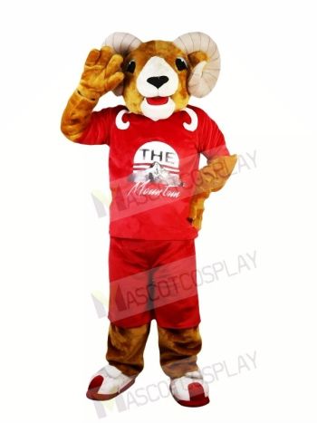 Sport Ram Mascot Costume For Halloween 
