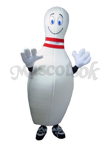 New Bowling Pin Mascot Costume