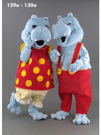 New Happy Hippo Mascots