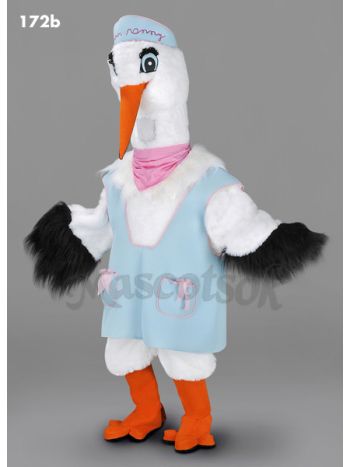 New Stork Costume - Custom Mascot