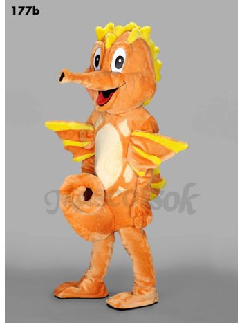 New Seahorse Costume - Plush Mascot