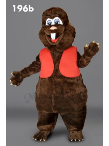 New Beaver Mascot Costume