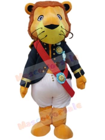 Lion mascot costume