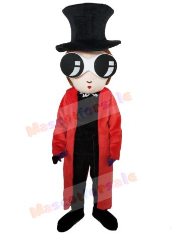 Magician mascot costume