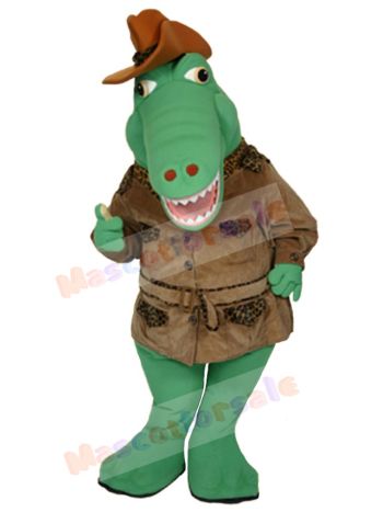 Alligator mascot costume