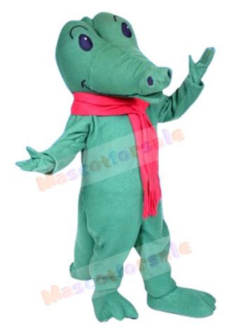 Crocodile mascot costume