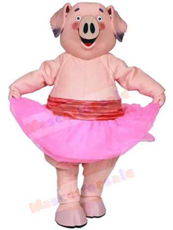 Mercy Watson Pig mascot costume