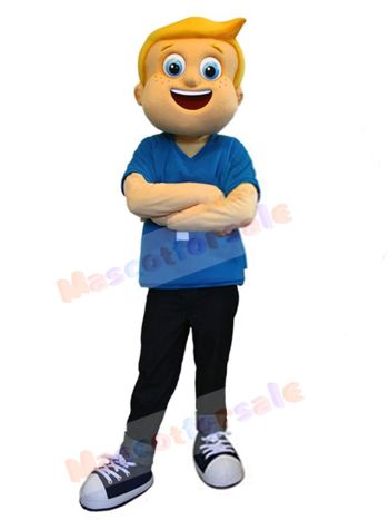 Boy mascot costume