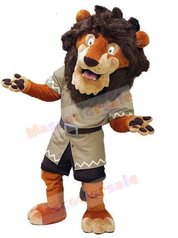 Lion mascot costume