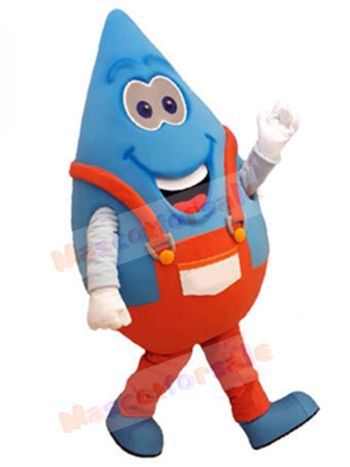 Water Drop mascot costume